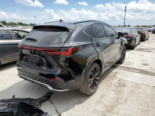 2022 Lexus NX with VIN JTJKGCEZXN5002648, listed as a Copart auction lot 48723823 with 18,647 mi miles. Bid and sale history available at carsss.com. Image 3.