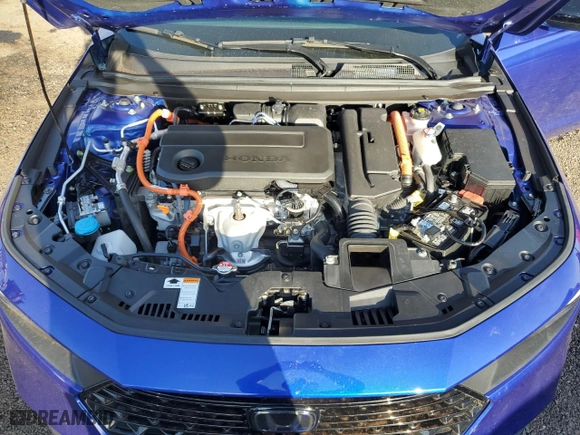 2024 Honda Accord Hybrid Sport with VIN 1HGCY2F56RA000243, listed as a Copart auction lot 84933324 with 0 mi miles and Salvage Title. Bid and sale history available at carsss.com. Image 12.