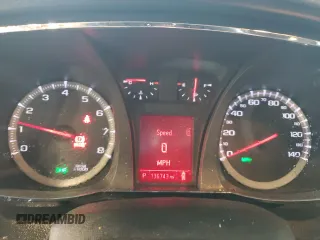 2012 GMC Terrain SLT-2 with VIN 2GKFLWE58C6341591, listed as a Copart auction lot 56633855 with 136,743 mi miles and Salvage title. Bid and sale history available at DreamBid. Image 9.