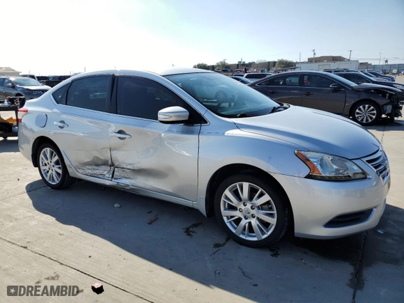 2014 Nissan Sentra SV with VIN 3N1AB7AP6EY307756, listed as a Copart auction lot 44066695 with 44,098 mi miles and Clean Title. Bid and sale history available at carsss.com. Image 4.