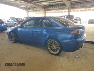 2011 Mitsubishi Lancer Evolution MR with VIN JA32W5FV0BU011274, listed as a Copart auction lot 51160405 with 142,818 mi miles and Salvage Title. Bid and sale history available at carsss.com. Image 2.