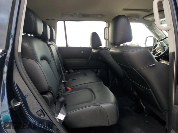 2022 Nissan Armada SL with VIN JN8AY2BDXN9677573, listed as a Copart auction lot 85111554 with 42,637 mi miles and Salvage Title. Bid and sale history available at carsss.com. Image 11.