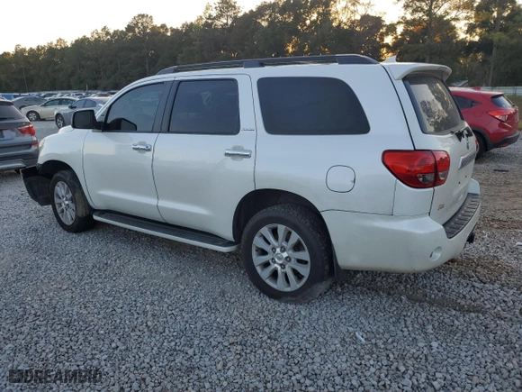 2016 Toyota Sequoia Platinum with VIN 5TDYY5G15GS063111, listed as a Copart auction lot 85991314 with 149,614 mi miles and Salvage Title. Bid and sale history available at carsss.com. Image 2.