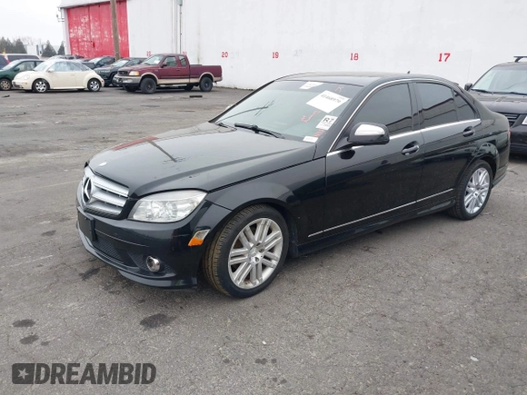 2009 Mercedes-Benz C 300 Sport with VIN WDDGF54X39R059754, listed as a IAAI auction lot 41468979 with 182,285 mi miles and . Bid and sale history available at DreamBid. Image 2.