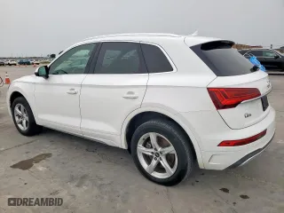 2021 Audi Q5 Premium with VIN WA1AAAFY5M2003212, listed as a Copart auction lot 53697735 with 114,200 mi miles and Clean Title. Bid and sale history available at carsss.com. Image 2.