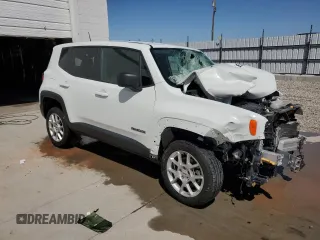 2023 Jeep Renegade Latitude z VIN ZACNJDB10PPP59961, wystawiony jako Copart lot #61457135 z przebiegiem Nie podano mil oraz Szkoda całkowita • Salvage title. Historia ofert i sprzedaży dostępna na DreamBid. Obrazek 4.