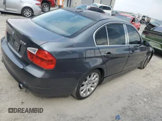 2007 BMW 3 Series 335i with VIN WBAVB73507P101280, listed as a Copart auction lot 72637104 with 126,310 mi miles and Salvage title. Bid and sale history available at DreamBid. Image 3.