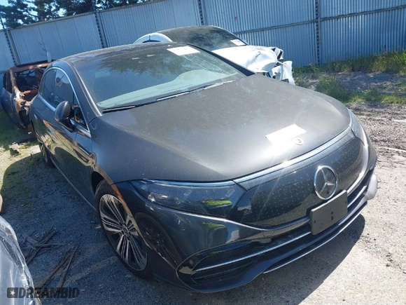 2024 Mercedes-Benz EQS with VIN W1KCG2DB1RA047681, listed as a IAAI auction lot 41457182 with 3,780 mi miles. Bid and sale history available at carsss.com. Image 1.