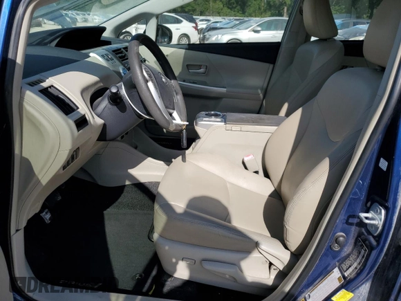 2012 Toyota Prius Two with VIN JTDZN3EU4C3132722, listed as a Copart auction lot 55067085 with 134,276 mi miles and Salvage Title. Bid and sale history available at DreamBid. Image 7.