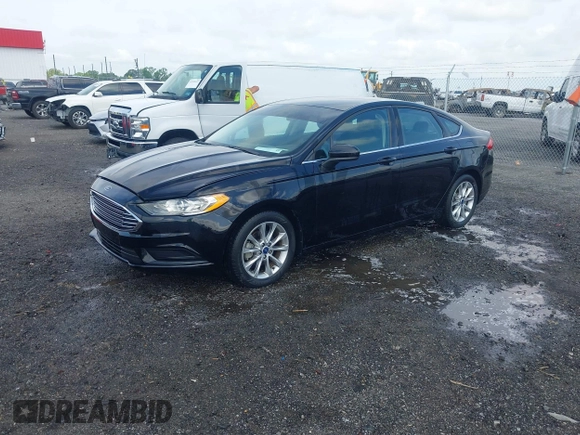 2017 Ford Fusion SE with VIN 3FA6P0HD6HR302875, listed as a IAAI auction lot 42105022 with 105,437 mi miles and . Bid and sale history available at DreamBid. Image 2.