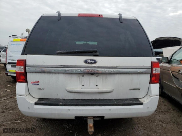 2016 Ford Expedition EL XLT with VIN 1FMJK1JTXGEF23306, listed as a Copart auction lot 48978945 with 183,521 mi miles and Non Repairable. Bid and sale history available at carsss.com. Image 6.