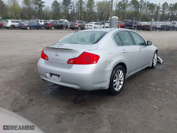 2009 Infiniti G37 Sedan Journey with VIN JNKCV61E19M306673, listed as a IAAI auction lot 41814029 with 167,512 mi miles. Bid and sale history available at carsss.com. Image 4.