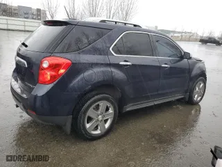 2015 Chevrolet Equinox LTZ with VIN 2GNFLHEK2F6264919, listed as a Copart auction lot 46449355 with 105,735 mi miles and Salvage Title. Bid and sale history available at carsss.com. Image 3.
