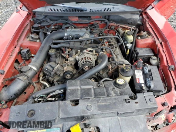 2003 Ford Mustang GT Deluxe with VIN 1FAFP42X83F355206, listed as a Copart auction lot 50586845 with 77,345 mi miles and Salvage Title. Bid and sale history available at carsss.com. Image 11.