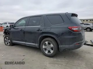 2025 Honda Pilot EX-L with VIN 5FNYG2H47SB015522, listed as a Copart auction lot 45867555 with 3,360 mi miles and Salvage Title. Bid and sale history available at carsss.com. Image 2.