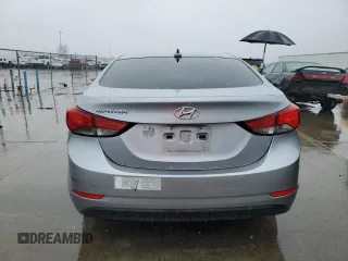 2016 Hyundai Elantra SE with VIN 5NPDH4AE5GH774298, listed as a Copart auction lot 45185505 with 175,868 mi miles and Salvage Title. Bid and sale history available at DreamBid. Image 6.
