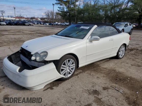 2008 Mercedes-Benz CLK 350 с VIN WDBTK56FX8F251132, выставлен на аукционе Copart как лот 87367514 с пробегом Не указан миль и Списание • Salvage title. История ставок и продаж доступна на DreamBid. Изображение 1.