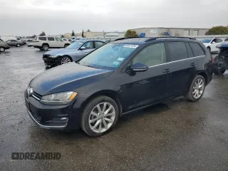 2016 Volkswagen Golf SportWagen TSI S with VIN 3VWC17AU6GM511074, listed as a Copart auction lot 85821404 with 75,916 mi miles and Salvage Title. Bid and sale history available at carsss.com. Image 1.