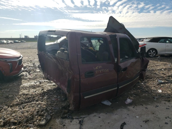 2003 Chevrolet Silverado 1500HD LS with VIN 1GCGC13UX3F236733, listed as a Copart auction lot 87897155 with 0 mi miles and Salvage Title. Bid and sale history available at carsss.com. Image 3.