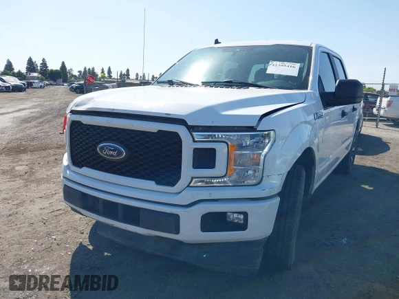 2020 Ford F-150 XL with VIN 1FTEW1CP8LKD40010, listed as a IAAI auction lot 42395416 with 94,189 mi miles and . Bid and sale history available at DreamBid. Image 2.