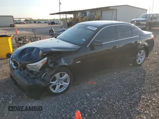 2007 BMW 5 Series 525xi with VIN WBANF33527CW71169, listed as a Copart auction lot 68883064 with Not provided miles and Salvage title. Bid and sale history available at DreamBid. Image 1.