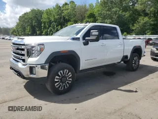 2020 GMC Sierra 2500HD SLE with VIN 1GT19ME73LF171964, listed as a Copart auction lot 63971045 with 74,062 mi miles and Clean title. Bid and sale history available at DreamBid. Image 1.