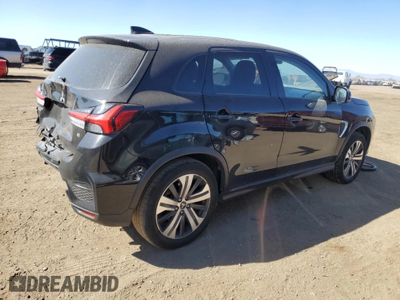 2022 Mitsubishi Outlander Sport ES with VIN JA4ARUAU7NU003460, listed as a Copart auction lot 50745475 with 78,692 mi miles and Salvage Title. Bid and sale history available at carsss.com. Image 3.
