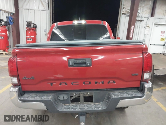 2018 Toyota Tacoma SR with VIN 3TMCZ5AN0JM166978, listed as a IAAI auction lot 41936143 with 129,674 mi miles. Bid and sale history available at carsss.com. Image 16.