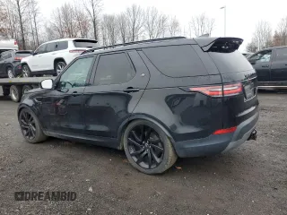 2017 Land Rover Discovery HSE Luxury with VIN SALRHBBV8HA025859, listed as a Copart auction lot 84646494 with 125,408 mi miles and Clean Title. Bid and sale history available at carsss.com. Image 2.
