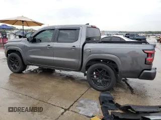 2023 Nissan Frontier SV with VIN 1N6ED1EJ5PN629393, listed as a Copart auction lot 69684544 with 24,006 mi miles and Salvage Title. Bid and sale history available at carsss.com. Image 2.