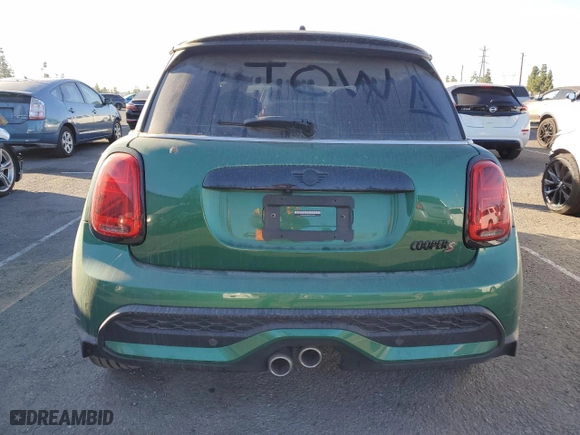 2023 MINI Hardtop 2 Door Cooper S with VIN WMW53DH02P2T71682, listed as a Copart auction lot 77352504 with 11,774 mi miles and Salvage Title. Bid and sale history available at carsss.com. Image 6.