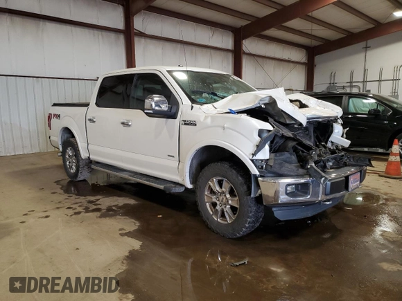 2015 Ford F-150 XLT with VIN 1FTEW1EG5FFC43972, listed as a Copart auction lot 53683785 with 111,994 mi miles and Salvage Title. Bid and sale history available at carsss.com. Image 4.