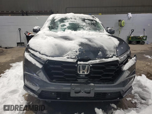 2024 Honda CR-V EX-L with VIN 2HKRS4H74RH427370, listed as a Copart auction lot 44397035 with 27,896 mi miles and Salvage Title. Bid and sale history available at carsss.com. Image 5.