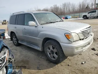 2006 Lexus LX 470 z VIN JTJHT00W964006862, wystawiony jako Copart lot #45719875 z przebiegiem 197 785 mil mil oraz Szkoda całkowita • Salvage title. Historia ofert i sprzedaży dostępna na DreamBid. Obrazek 4.
