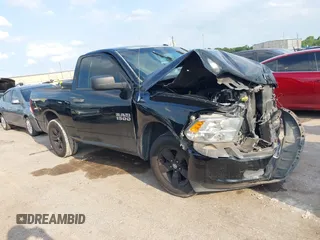 2013 Ram 1500 Tradesman with VIN 3C6JR6AP7DG535604, listed as a IAAI auction lot 42380805 with 187,544 mi miles and . Bid and sale history available at DreamBid. Image 1.