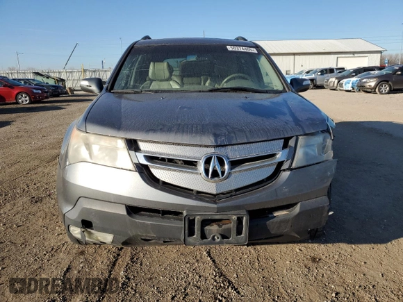 2008 Acura MDX with VIN 2HNYD28298H502824, listed as a Copart auction lot 50374405 with 225,946 mi miles and Salvage Title. Bid and sale history available at DreamBid. Image 5.