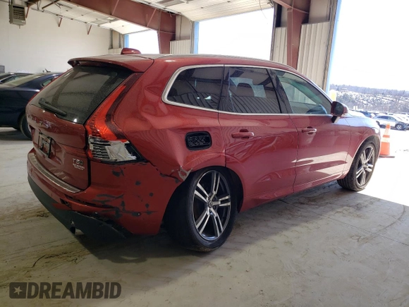 2018 Volvo XC60 Momentum с VIN YV4102RK4J1025044, выставлен на аукционе Copart как лот 48249145 с пробегом 99 688 миль миль и Списание • Salvage title. История ставок и продаж доступна на DreamBid. Изображение 3.