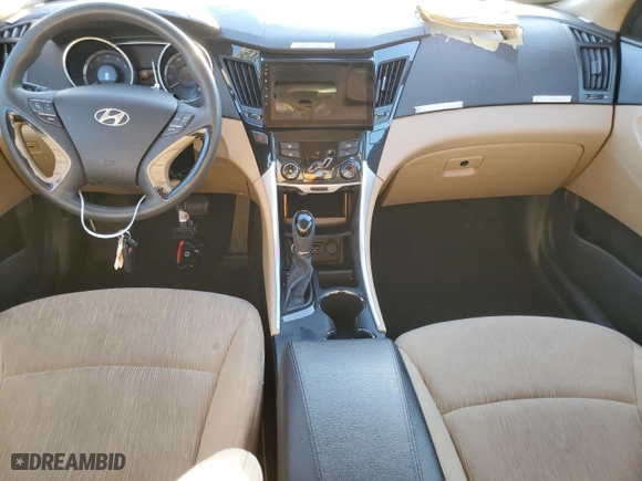 2012 Hyundai Sonata GLS with VIN 5NPEB4AC5CH320261, listed as a Copart auction lot 48255965 with 107,631 mi miles and Salvage Title. Bid and sale history available at carsss.com. Image 8.