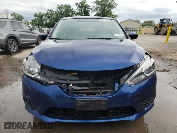 2017 Nissan Sentra S with VIN 3N1AB7APXHY328727, listed as a Copart auction lot 60893635 with 69,822 mi miles and Salvage title. Bid and sale history available at DreamBid. Image 5.