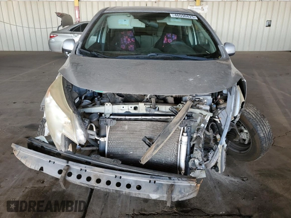 2014 Nissan Note SV with VIN 3N1CE2CP1EL378683, listed as a Copart auction lot 46596825 with Not provided miles and Salvage title. Bid and sale history available at DreamBid. Image 5.