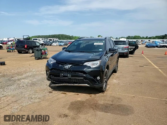 2017 Toyota RAV4 SE z VIN 2T3NFREVXHW366861, wystawiony jako Copart lot #53185445 z przebiegiem 109 386 mil mil oraz Szkoda całkowita • Salvage title. Historia ofert i sprzedaży dostępna na DreamBid. Obrazek 11.