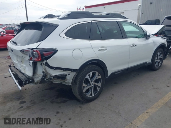 2022 Subaru Outback Touring with VIN 4S4BTAPC9N3205064, listed as a IAAI auction lot 42023703 with 71,289 mi miles and . Bid and sale history available at DreamBid. Image 4.
