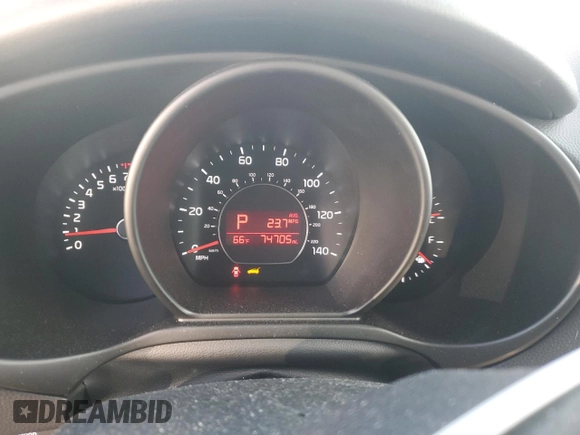 2016 Kia Soul + with VIN KNDJP3A56G7362735, listed as a Copart auction lot 51347265 with 74,705 mi miles and Salvage Title. Bid and sale history available at carsss.com. Image 9.