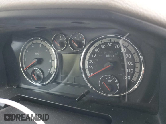 2012 Ram 2500 ST with VIN 3C6TD5CT4CG265502, listed as a Copart auction lot 47135195 with 0 mi miles and Salvage Title. Bid and sale history available at carsss.com. Image 9.