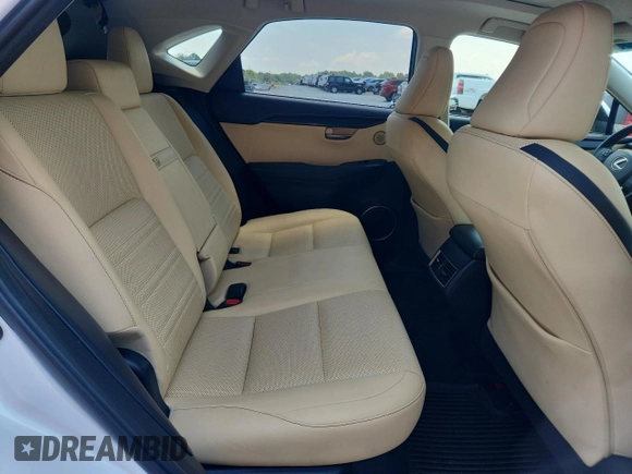 2016 Lexus NX 200t with VIN JTJYARBZ7G2036036, listed as a Copart auction lot 62380235 with 143,487 mi miles and Salvage title. Bid and sale history available at DreamBid. Image 11.