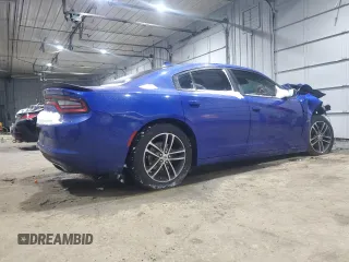 2018 Dodge Charger GT with VIN 2C3CDXJG6JH283348, listed as a Copart auction lot 89108315 with 152,268 mi miles and Salvage Title. Bid and sale history available at carsss.com. Image 3.