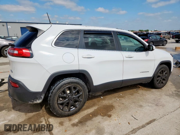 2018 Jeep Cherokee Latitude Plus with VIN 1C4PJMLB0JD609728, listed as a Copart auction lot 59684145 with 54,753 mi miles and Salvage title. Bid and sale history available at DreamBid. Image 3.