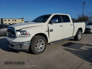 2017 Ram 1500 Longhorn with VIN 1C6RR7PTXHS746162, listed as a Copart auction lot 43507045 with 141,577 mi miles and Salvage title. Bid and sale history available at DreamBid. Image 1.