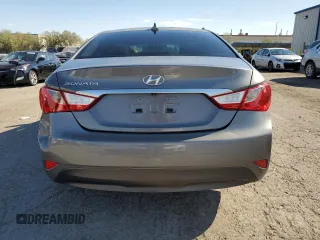 2014 Hyundai Sonata GLS with VIN 5NPEB4AC3EH924605, listed as a Copart auction lot 70422424 with 142,969 mi miles and Salvage Title. Bid and sale history available at carsss.com. Image 6.