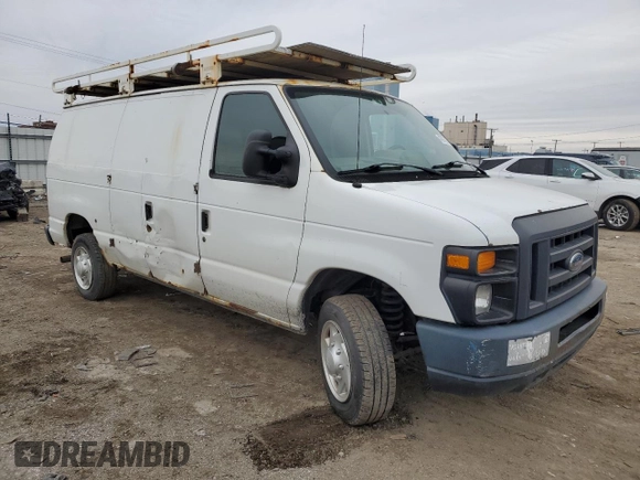 2013 Ford Econoline Cargo Commercial with VIN 1FTSE3EL8DDA98398, listed as a Copart auction lot 43976295 with 237,368 mi miles and Clean Title. Bid and sale history available at carsss.com. Image 4.